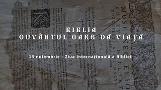 BIBLIA  Cuvântul care dă viață [upl. by Adehsor]