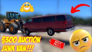 I DON’T KNOW WHAT POSSESSED ME TO BUY A 300 DODGE RAM 3500 JUNK VAN [upl. by Ahslek280]