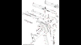 Para Ordnance P1445 1911 Assembly [upl. by Lizned114]