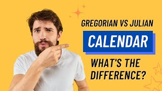 Gregorian calendar and Julian calendar  whats the difference [upl. by Adnav560]