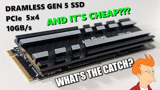 Addlink G55 Gen5 SSD Review  Best DRAMLESS SSD EVER [upl. by Isidor]