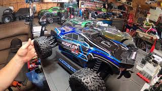 Traxxas New Rustler 4x4 BL2S ESCmotor combo and Extreme Heavy Duty drivetrain [upl. by Pellikka]