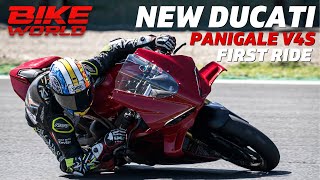 New Ducati Panigale V4  First Ride [upl. by Weihs]