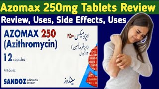 Azithromycin 250 mg tablet uses in hindi  Azomax capsule 250 mg Review  uses Side Effects Dose [upl. by Gates29]