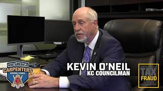 Kansas City Councilman Discusses Wage Theft Ordinance  Tax Fraud Days of Action 2022 [upl. by Occer]