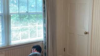 Amazing fast wallpaper removal with PineSol vs Wagner wallpaper steamer Results are amazing [upl. by Faria]