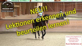 F110 Wie gut kennst du dich beim Reiten aus Lektionen der Klasse A erkennen und beschreiben [upl. by Onibas425]