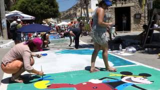 Matala Streetpainting [upl. by Ientirb]