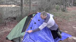 Make your own Vestibule for Eureka Backcountry Tent [upl. by Iruahs]