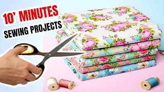 5 Sewing Projects To Make In Under 10 Minutes [upl. by Stephanie]