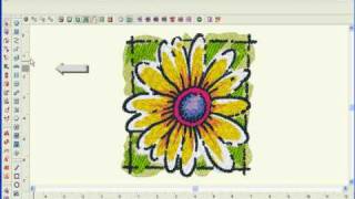 Ease of use  Tajima DGML by Pulse Embroidery Software [upl. by Yelats59]