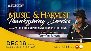 quotWe Rejoice and Sing Give Thanks To The Kingquot  Music amp Harvest Celebration  TerryAnn Alleyne [upl. by Scotney105]