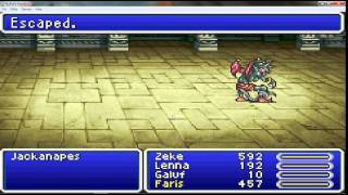 Final Fantasy 5 Advance How To Survive Jackanapes [upl. by Pomeroy]