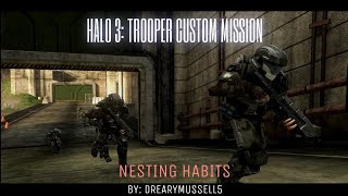 Halo 3 Trooper Custom Mission  Nesting Habits Gameplay [upl. by Amato]