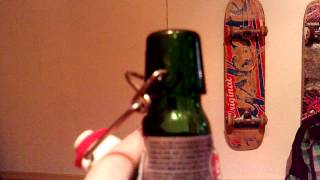 How to open a quotGrolschquot bottle clamp closure [upl. by Aisats]