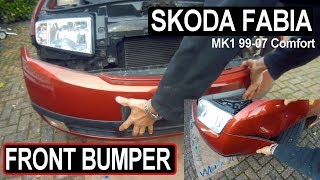 Skoda Fabia FRONT BUMPER 9907 [upl. by Lerrad809]