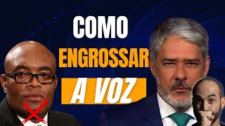 Como engrossar a voz Voz grave AGORA Voz em Construção [upl. by Yanad324]