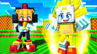 REUNIMOS AS ESMERALDAS DO CAOS NO MINECRAFT HEROIS [upl. by Harmaning]