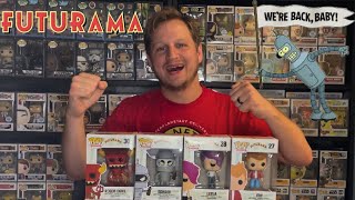 Futurama Is Back Baby Futurama Funko Pop Collection Unboxing [upl. by Sueaddaht]