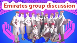 Emirates cabin crew group discussion tips [upl. by Juno967]