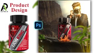 Product manipulation in photoshop creative social media post designphotoshop [upl. by Aynik102]