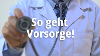 So geht Vorsorge Sprechstunde Checkup [upl. by Ariak]