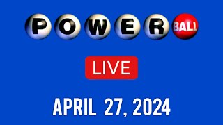 Powerball Drawing Results Live  Saturday 27 April 2024 [upl. by Nessaj]