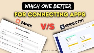 Konnectzit vs Zapier  Which One Better amp Affordable [upl. by Belle]