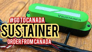 PICKUP SUSTAINER SINGLE COIL MODEL SUSTANIAC ‼ 3 MODE ‼GO TO CANADA  JUALAN [upl. by Karylin]