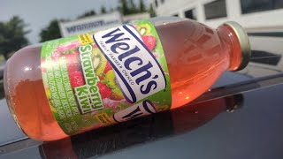 Strawberry Kiwi by Welchs Food  Drink Review [upl. by Ytirahs]