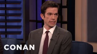 John Mulaney Has An Unremarkable Pelvis  CONAN on TBS [upl. by Ecirad694]