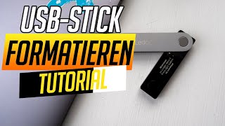 USB Stick formatieren Windows 1011  2024   Tutorial Deutsch [upl. by Yarb]