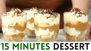 Easy NoBake Banoffee Glass Pie Recipe A Decadent Dessert in Minutes  Fuzz amp Buzz [upl. by Nnodnarb]