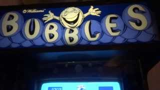 Williams Bubbles Arcade Game Error Video game 1983 [upl. by Mikahs]