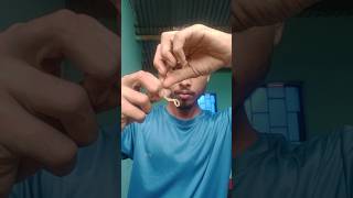 Rubber band magic tutorial youtubeshorts [upl. by Ferrigno]