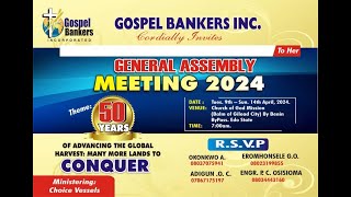 Gospel Bankers Inc Day 1 [upl. by Iveel799]