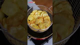 Receta de Ensalada de Patatas Fritas 😍 [upl. by Atihcnoc]