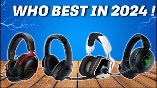 Top 5 Best Wireless Gaming Headsets 2024 [upl. by Peddada54]