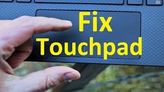 Touchpad not working windows 10 8 Fix  Howtosolveit [upl. by Lerrud]