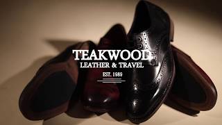 An exquisitely crafted range of formal shoes by Teakwood Leathers [upl. by Tlevesor]