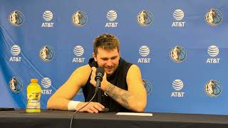 Luka Dončić postgame press conference vs Pelicans 11192024 [upl. by Una]