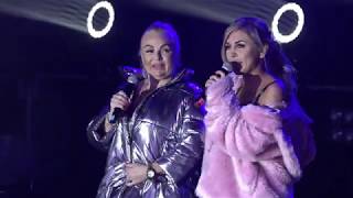 Julia Jaroszewska feat Monika Banasiak  Bandycka Miłość GALA DISCO LUBIN LIVE [upl. by Kinch]