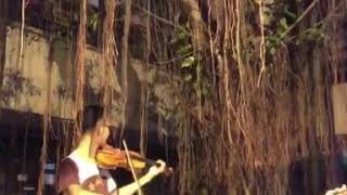 Seram Cover violin lagu Pulangkan  mishaOmar Ost Pontianak harum sundal Malam [upl. by Ahtanaram674]