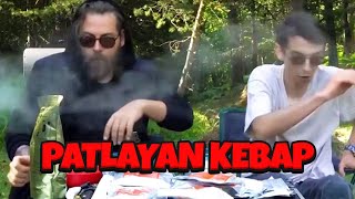 Elraenn ve Mendebur Lemur Orman Kebabı Yapıyor Kebap Patlıyor shorts [upl. by Ankney]