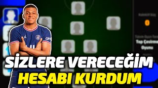 SİZLERE VERECEĞİM EFSANE HESABI SIFIRDAN KURDUM 😱  eFOOTBALL MOBİLE 2025 [upl. by Neslund]