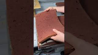 Bulk Making Pasties ❤️  Chocolate truffle Pastry pastry cake shorts [upl. by Baily]