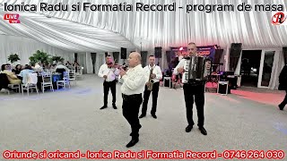 Ionica Radu si Formatia Record Program de nunta  2024 [upl. by Ayat396]