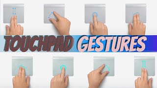 Windows 10 Touchpad Gestures  How to use Laptop Touchpad in Hindi [upl. by Nereen]