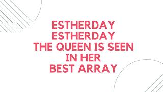 Estherday lyrics EstherOrdinary Faith [upl. by Estel850]