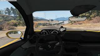 BeamNG drive Cherrier FCV Vivace Alantica Taxi Cab Acceleration test [upl. by Lleoj]